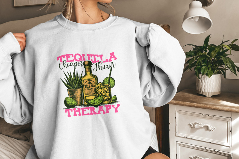 tequila-therapy-png-summer-tequila-sublimation-beach-vibes-retro-summer-cheaper-than-therapy-cinco-de-mayo-digital-download