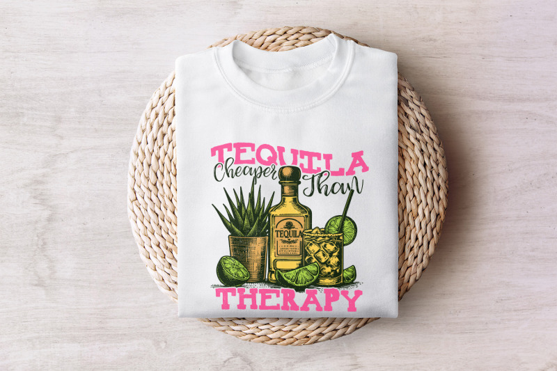 tequila-therapy-png-summer-tequila-sublimation-beach-vibes-retro-summer-cheaper-than-therapy-cinco-de-mayo-digital-download