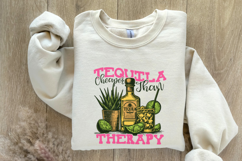 tequila-therapy-png-summer-tequila-sublimation-beach-vibes-retro-summer-cheaper-than-therapy-cinco-de-mayo-digital-download