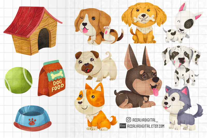 cute-dog-breed-animal-clipart