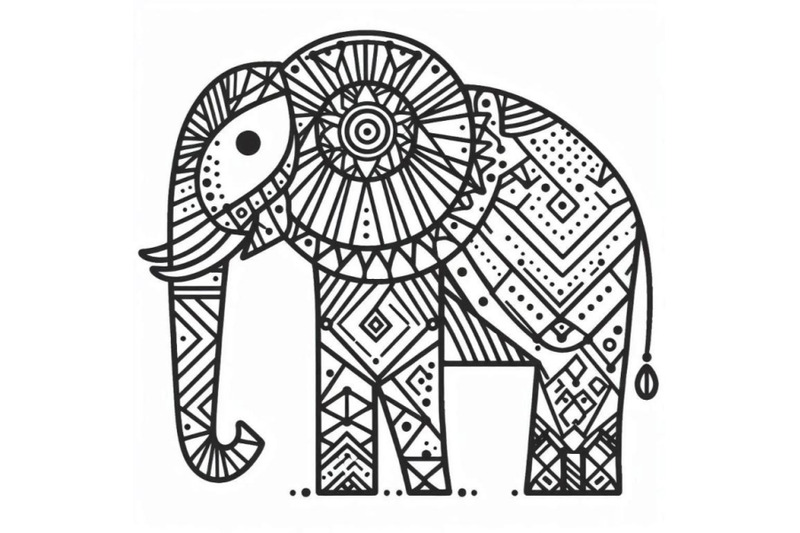 hand-drawn-elephant-icon-one-li