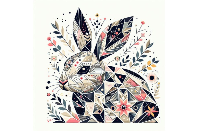 abstract-bunny-filled-with-flowe