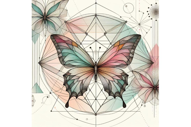 a-butterfly-line-art-and-pastel-a