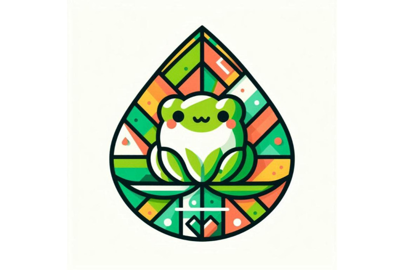 cute-frog-setting-on-a-water-leaf