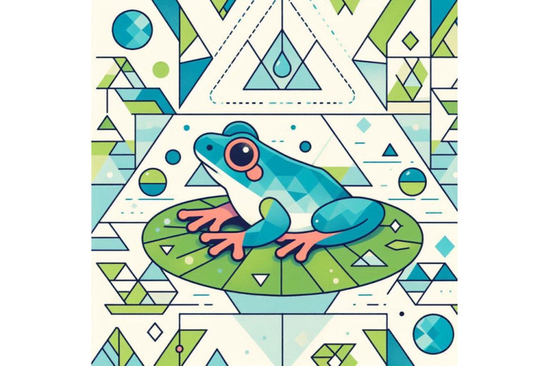 cute-frog-setting-on-a-water-leaf