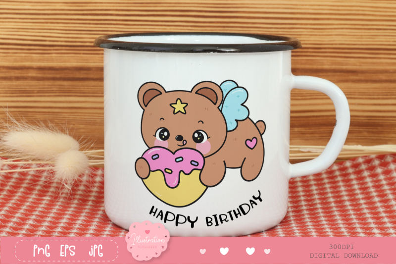 cute-bear-clipart-kawaii-animal-birthday-girl-cartoon