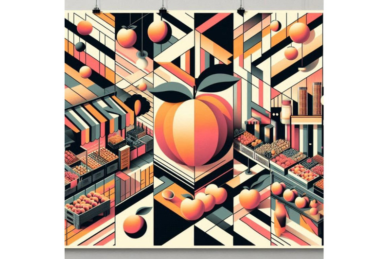 abstract-peach-fruit-market-ret