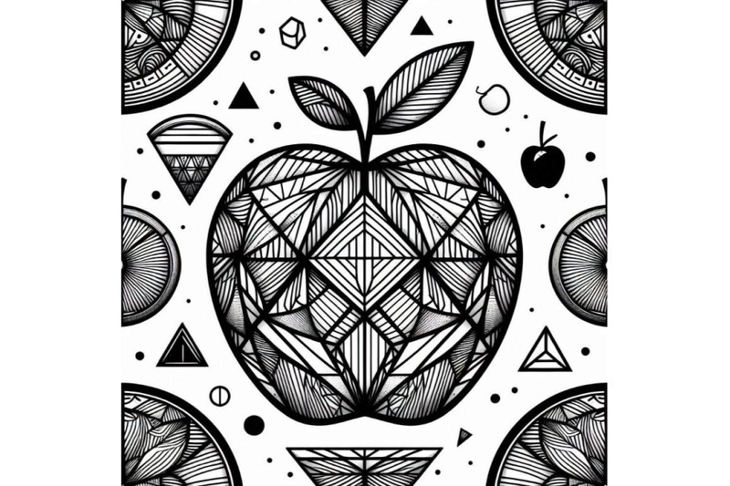 apple-fruit-isolated-in-line-art-st