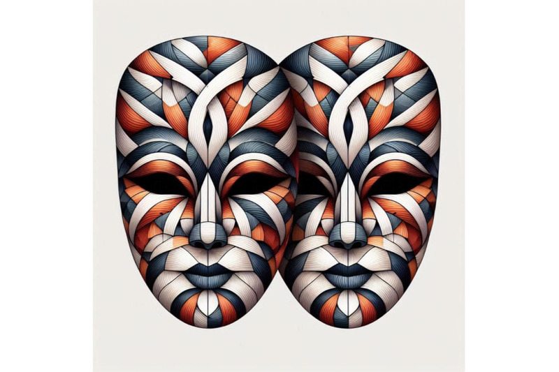 theatrical-masks-theatrical-mas