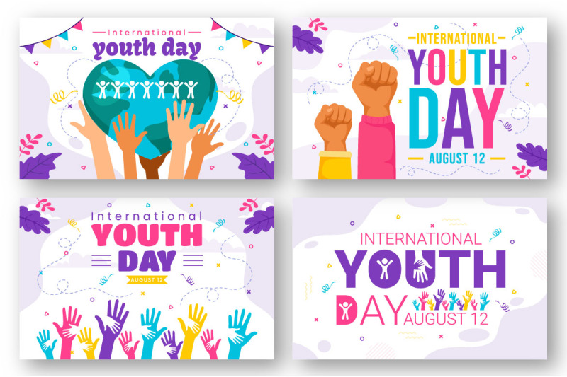 11-international-youth-day-illustration