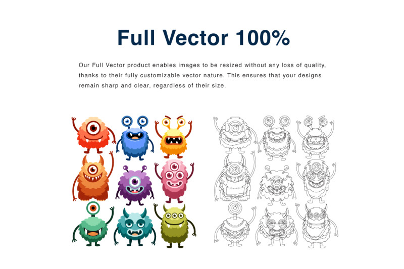 monster-cute-collection-vector-illustration