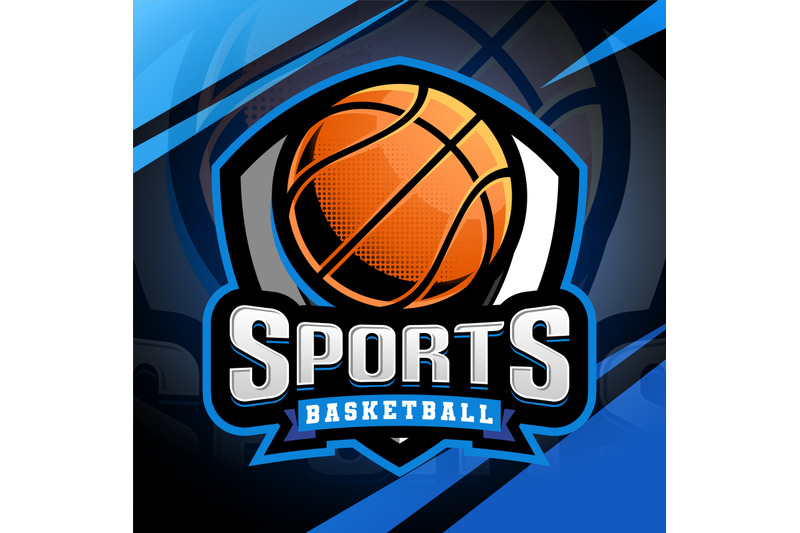 sports-basketball-esport-mascot-logo-design