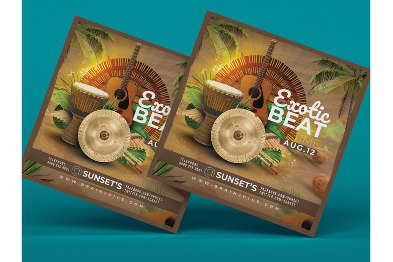 exotic-beat-time-flyer-template