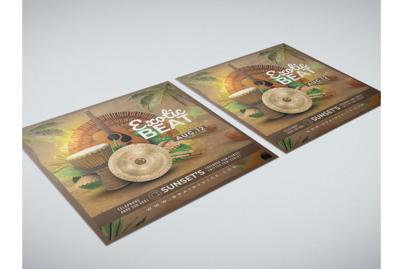 exotic-beat-time-flyer-template