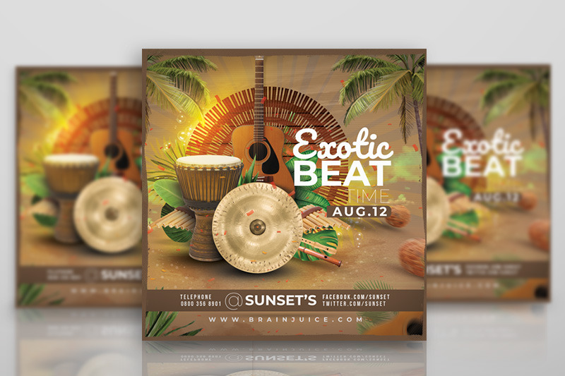 exotic-beat-time-flyer-template