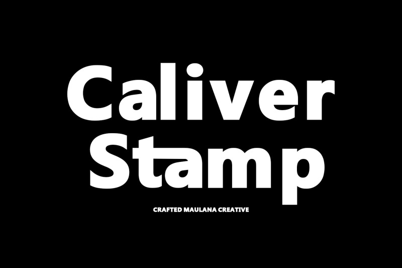 caliver-stamp-sans-serif-crafted-font