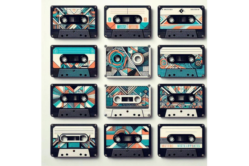 vintage-music-cassettes