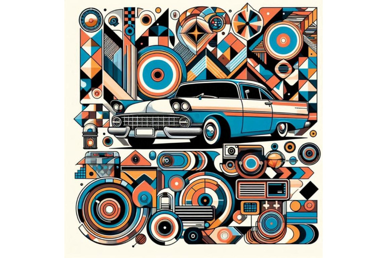 retro-car-to-use-in-the-design