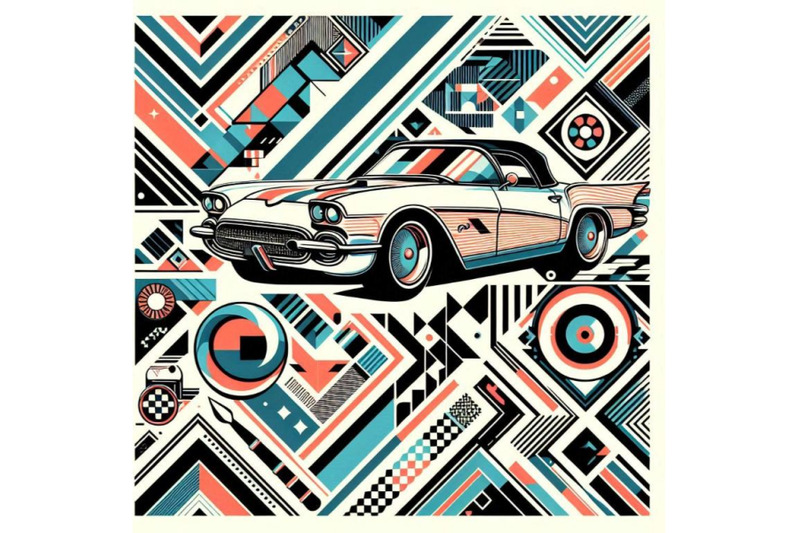 retro-car-to-use-in-the-design