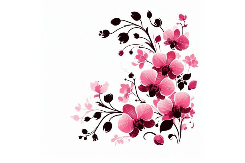 a-very-stylish-floral-background-with-pink