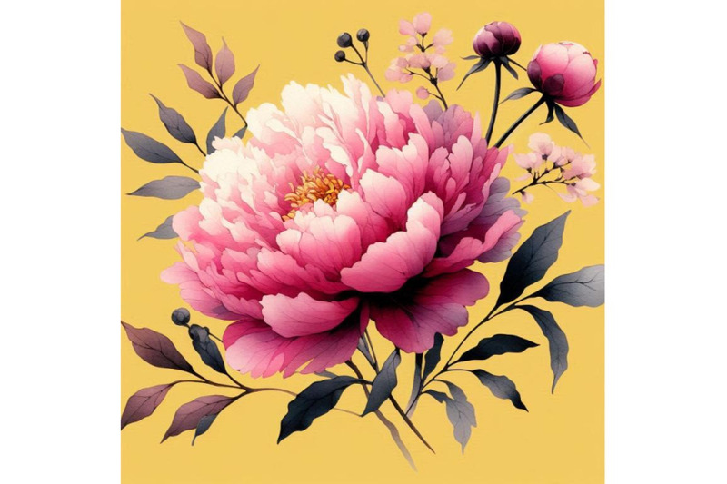 delicate-watercolor-pink-peony