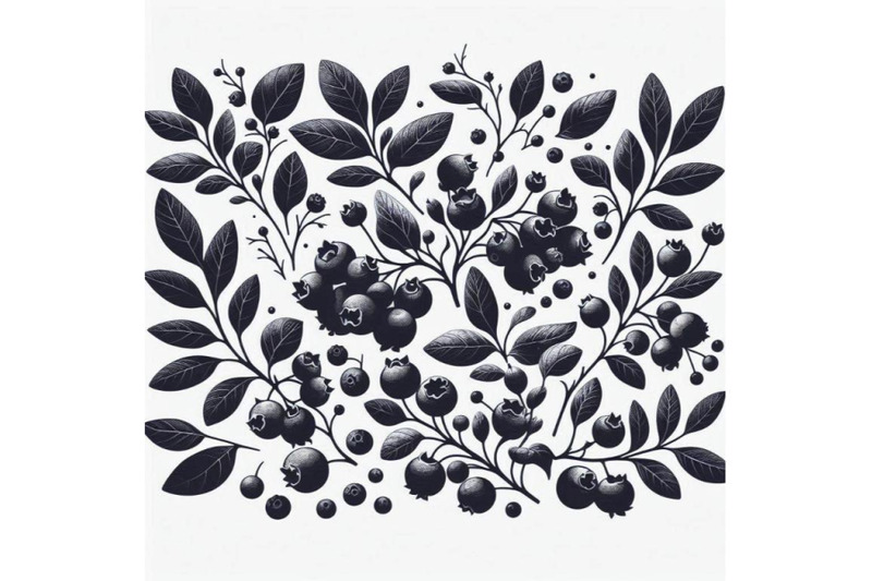 blueberries-white-background