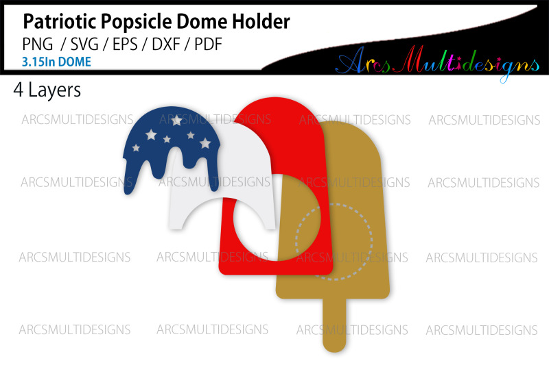 patriotic-popsicle-candy-dome-holder-template