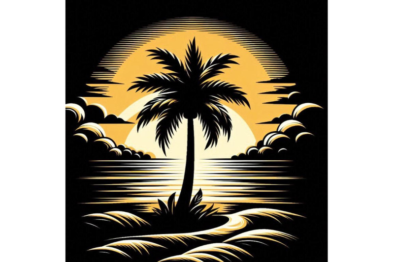 lonely-palm-tree-in-the-middle-of