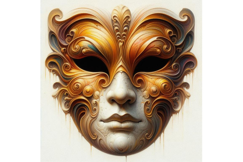 01-theatrical-masks-theatrical-mask-on-a-wh