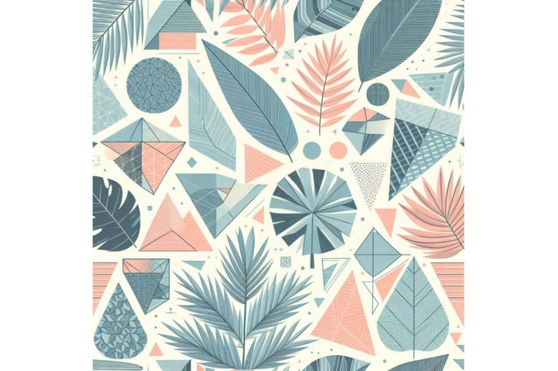 tropical-leaves-hand-drawn-seamless-patte