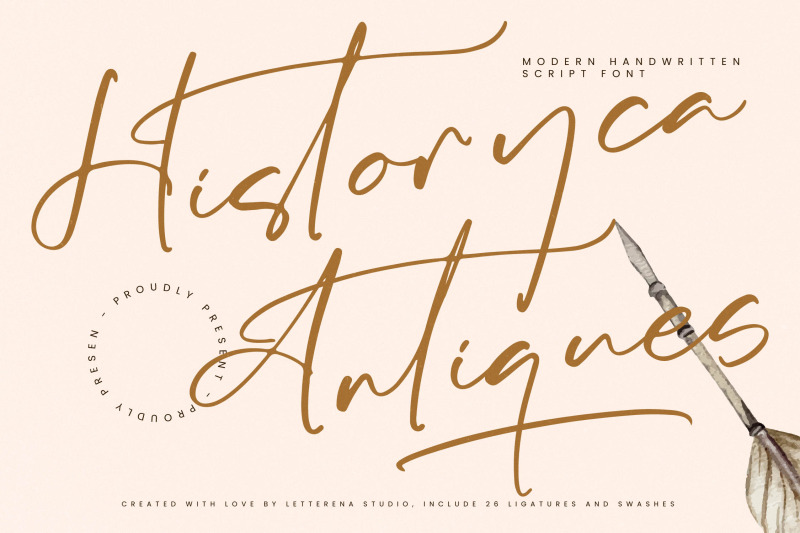 historyca-antiques-modern-handwritten-script