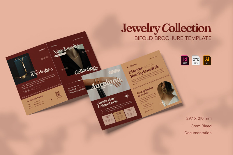 jewelry-collection-bifold-brochure