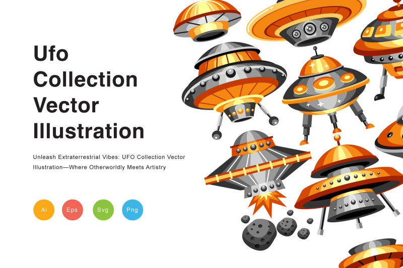 ufo-collection-vector-illustration