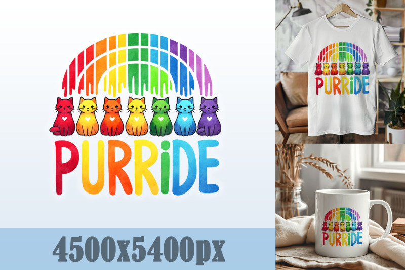 purride-cute-cat-rainbow-art