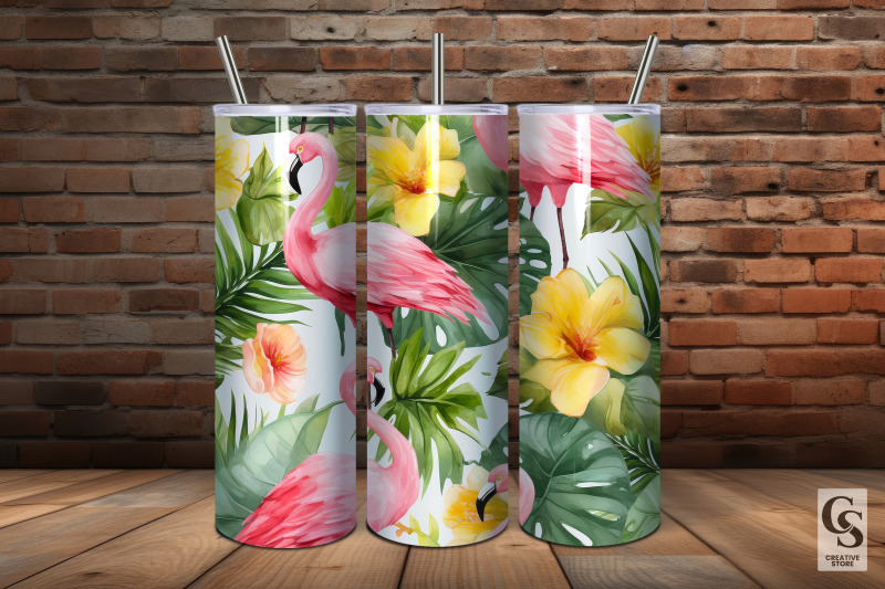 summer-tropical-flowers-digital-papers