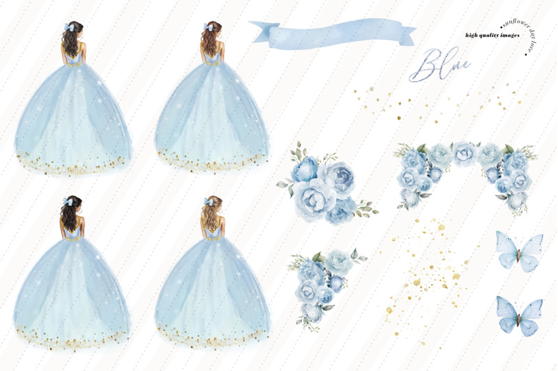 dusty-blue-princess-dresses-clipart-dusty-blue-quinceaera-sweet-16th