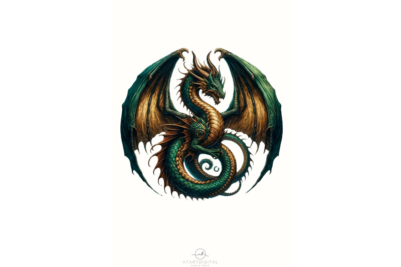 fantasy-dragon-printable-watercolor-dragon