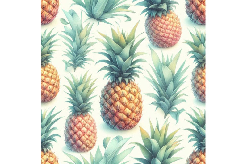 watercolor-pineapple-fruit-seamless-pa