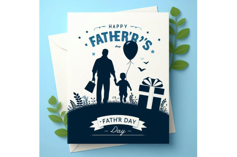 father-s-day-card-with-gift-box-for-dad-on