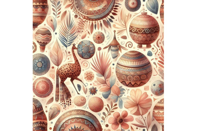 african-seamless-pattern-in-watercolor