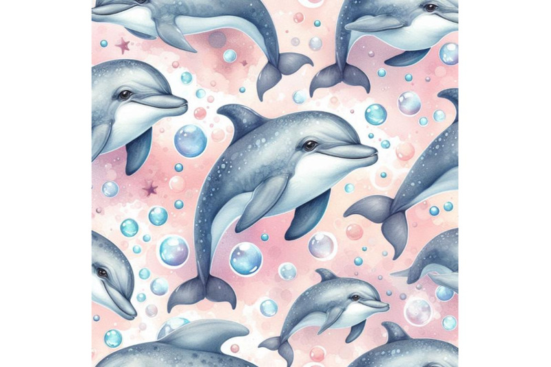 watercolor-lovely-dolphins-seamless-pa