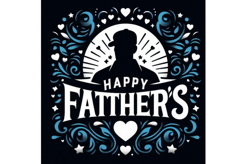 happy-father-s-day-blue-lettering-on-a-bla