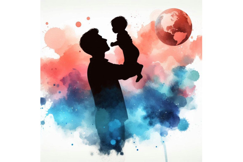 father-holding-baby-silhouette-plus-abstra