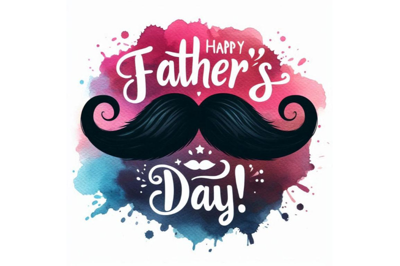 happy-father-s-day-lettering-and-mustac