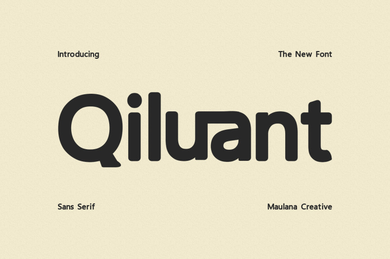 qiluant-display-font