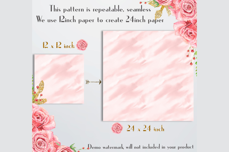 18-seamless-rosegold-watercolor-digital-papers