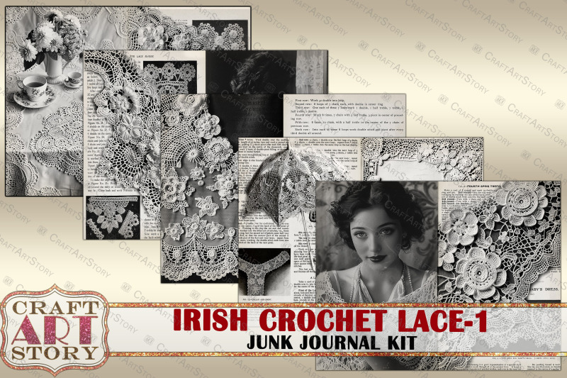 irish-crochet-lace-junk-journal-kit-home-crafts-picture