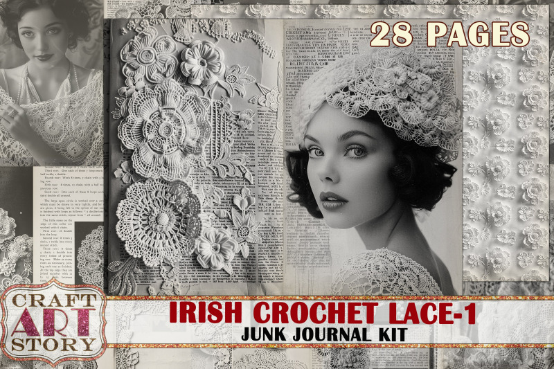 irish-crochet-lace-junk-journal-kit-home-crafts-picture