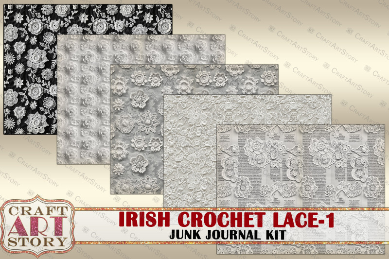 irish-crochet-lace-junk-journal-kit-home-crafts-picture