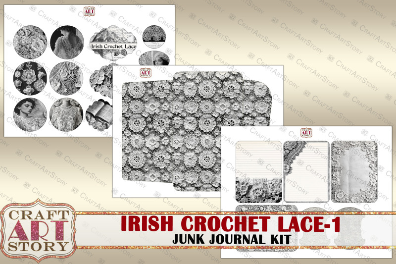 irish-crochet-lace-junk-journal-kit-home-crafts-picture